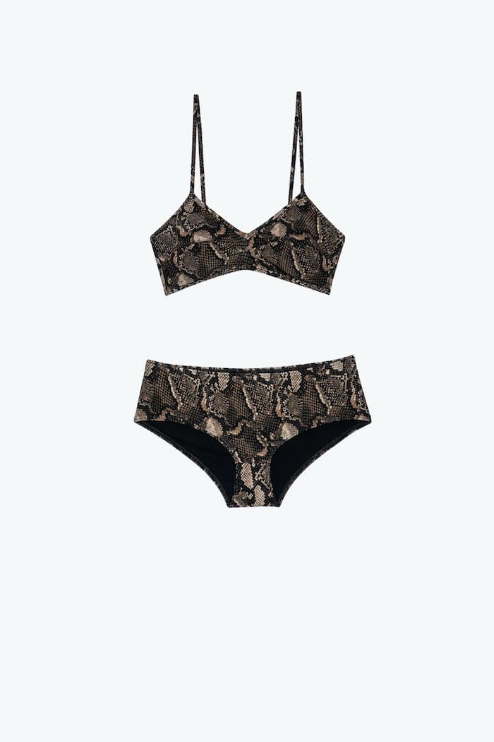 Snake Print Swimsuit