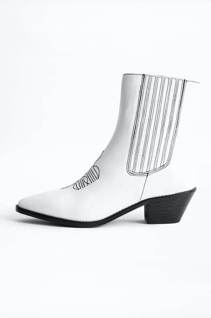 [NAME] Boots white women | Zadig&Voltaire Lebanon