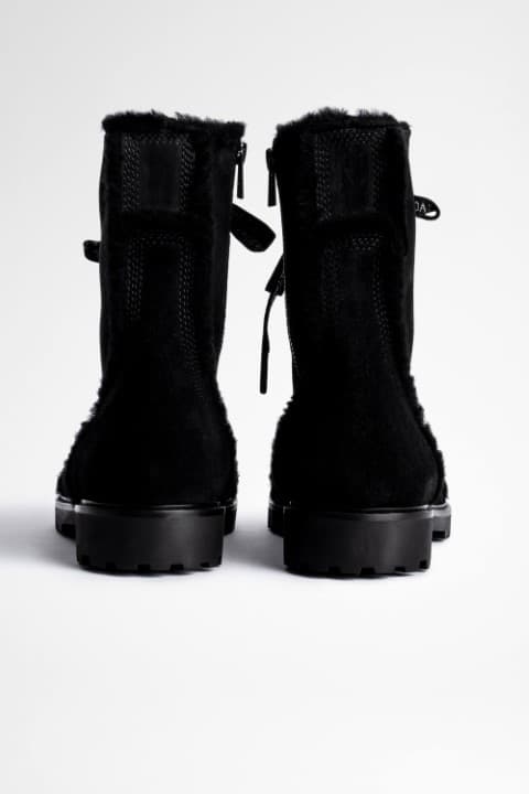  [NAME] boots black women | Zadig&Voltaire Lebanon