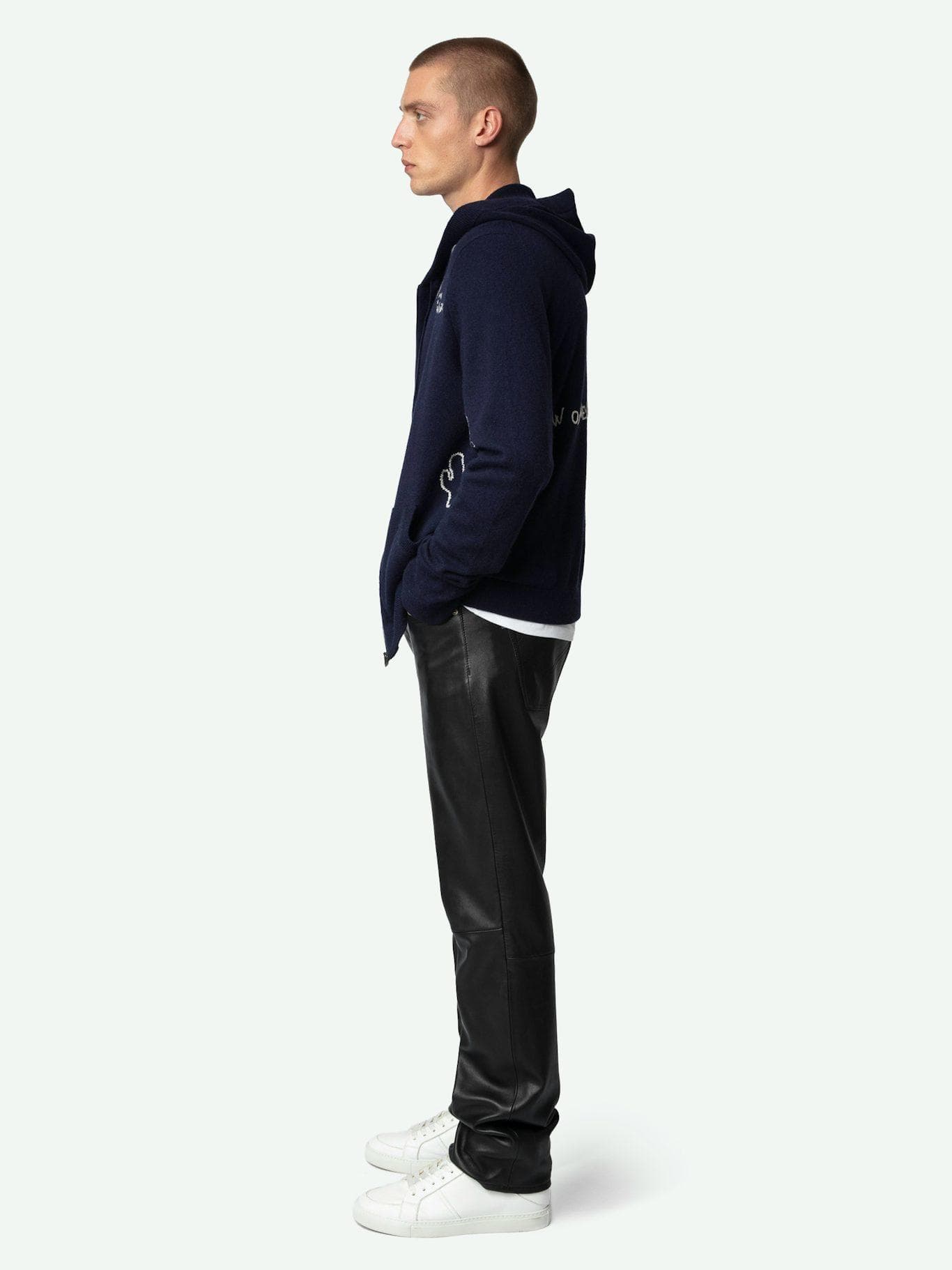  [NAME] cardigan blue men | Zadig&Voltaire Lebanon