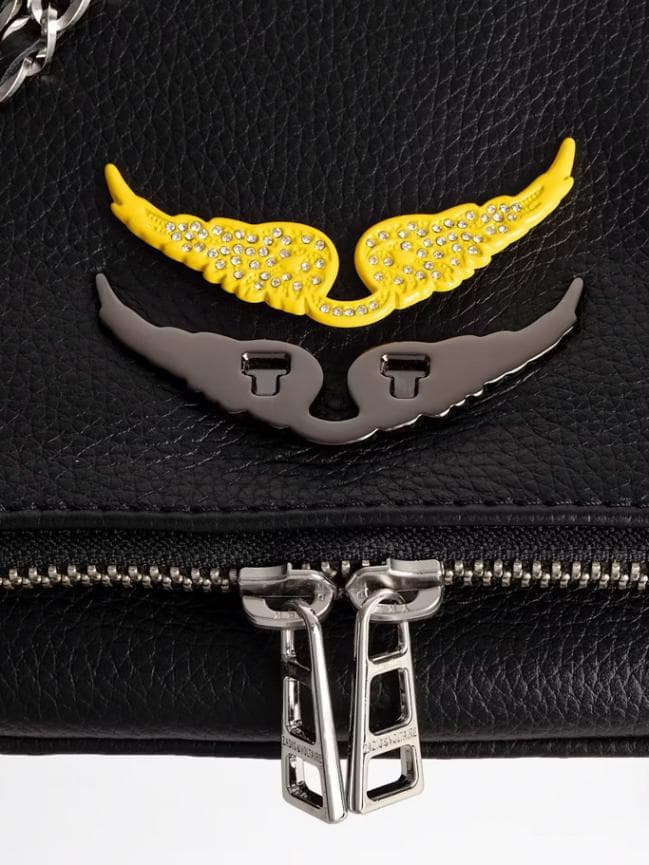 Swing Your Wings Charm Strass