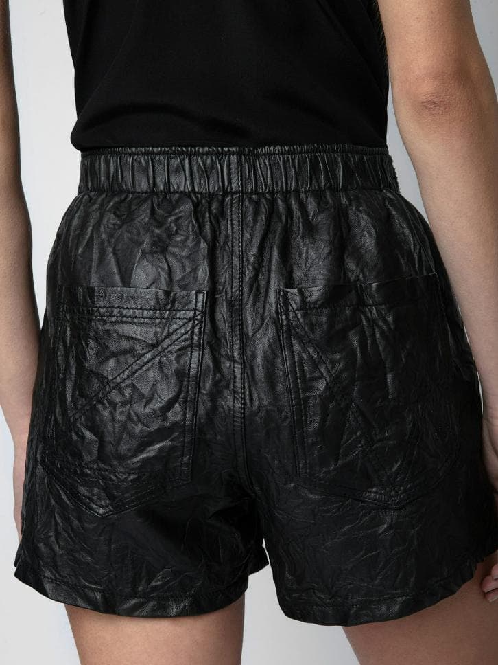 Pax Leather Shorts