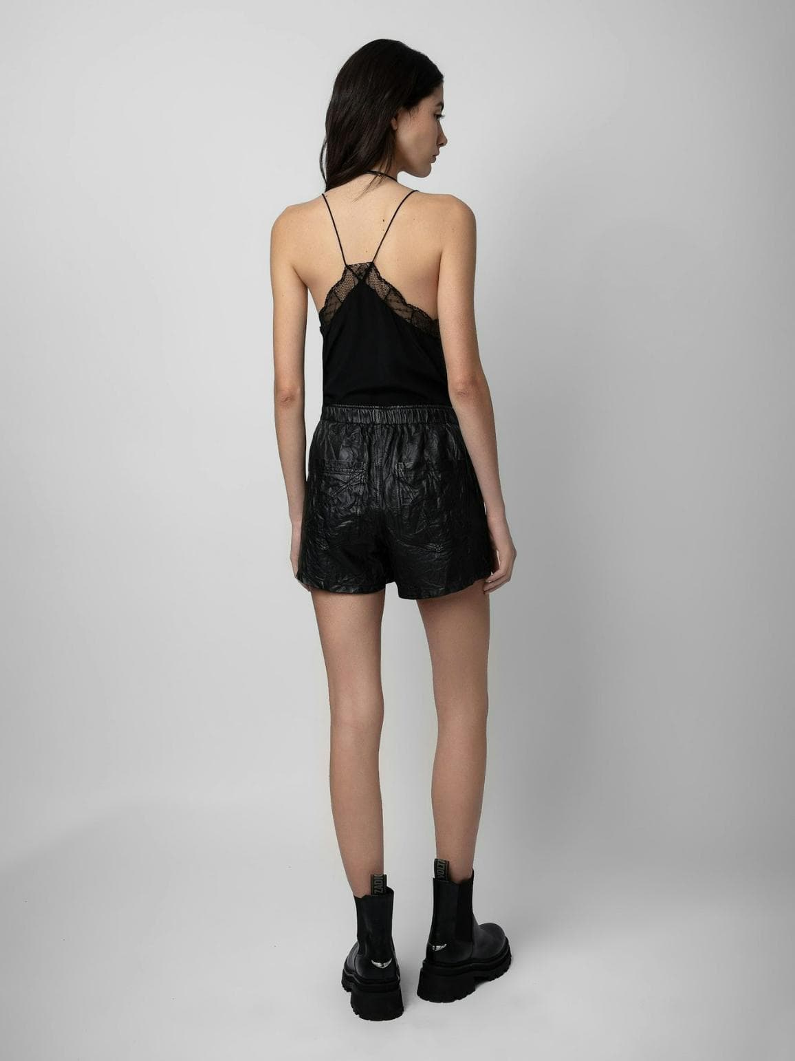 Pax Leather Shorts
