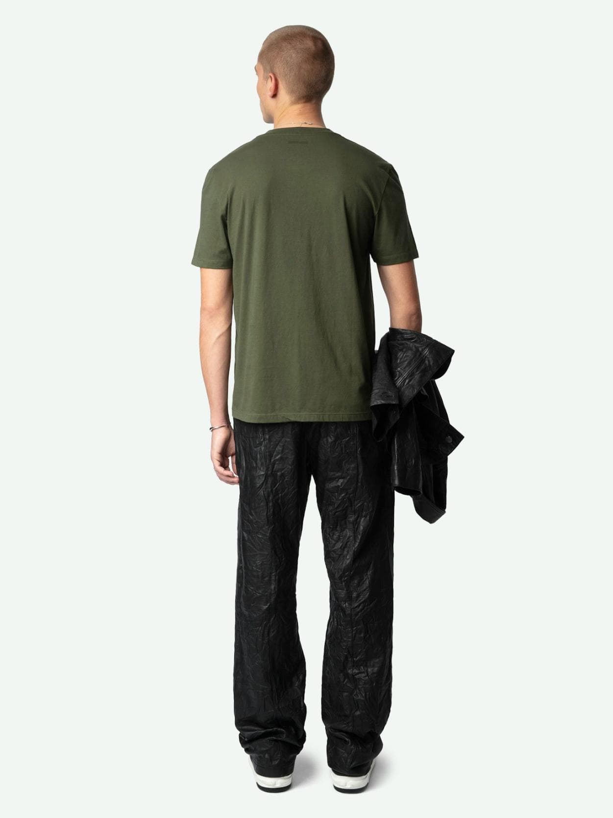  [NAME] T-shirt kaki men | Zadig&Voltaire Lebanon