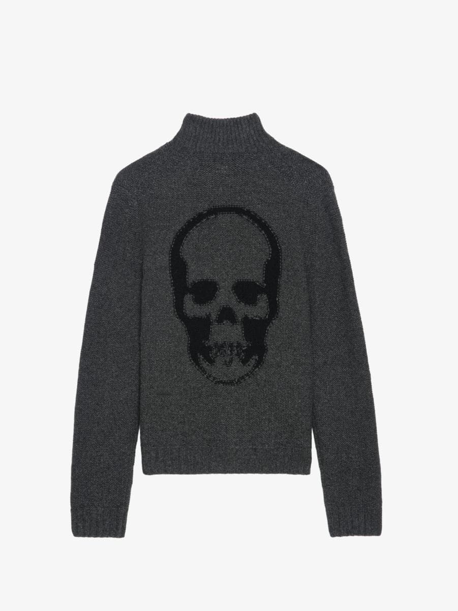  [NAME] Cardigan grey men | Zadig&Voltaire Lebanon