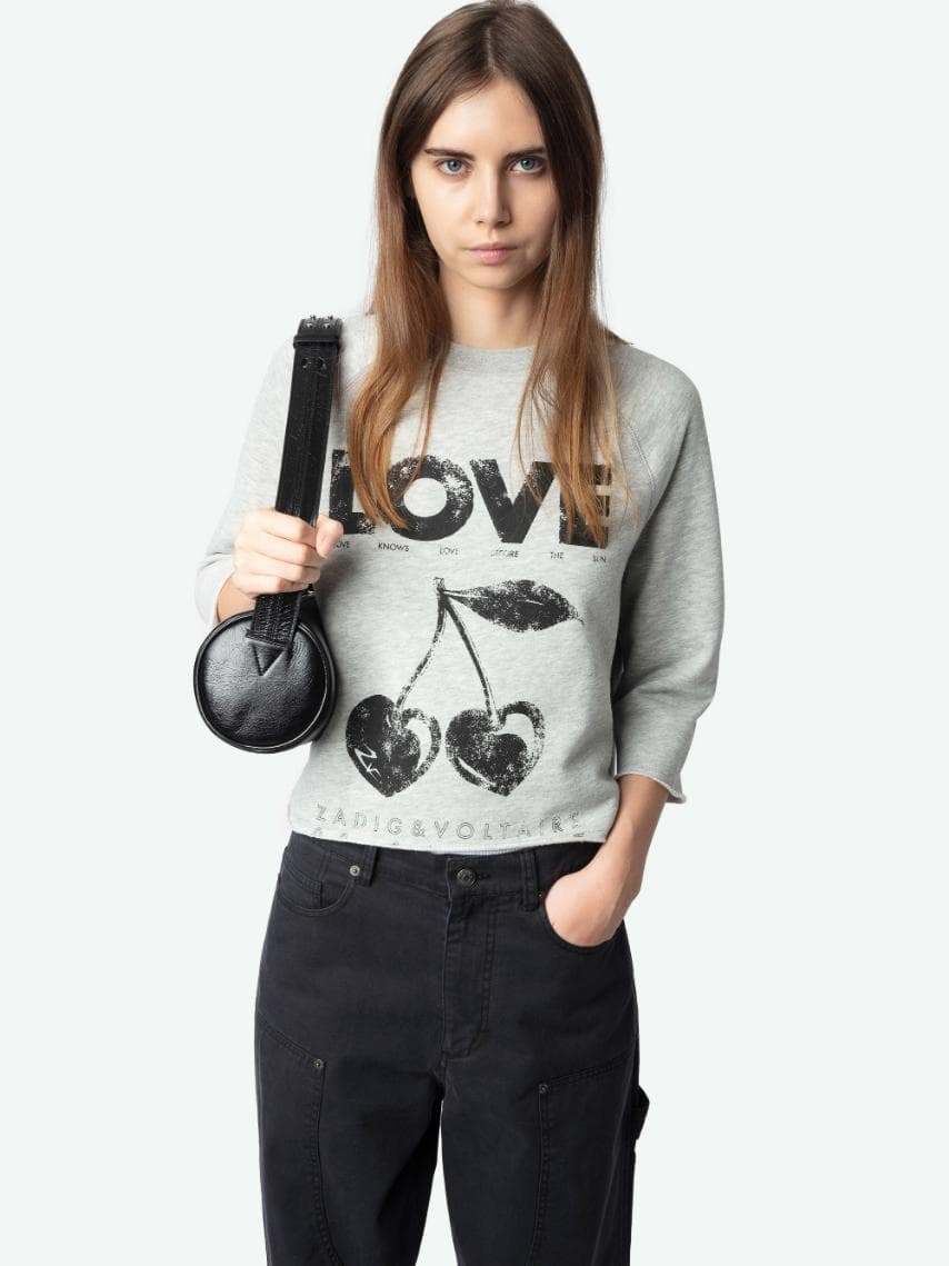  [NAME] Sweatshirt grey women | Zadig&Voltaire Lebanon