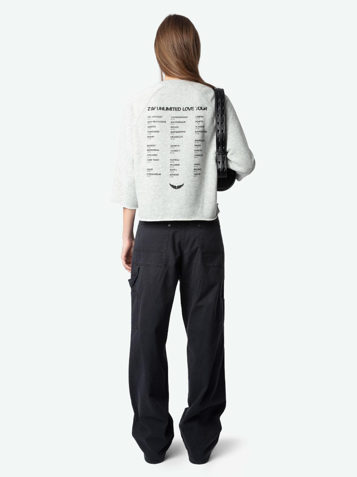  [NAME] Sweatshirt grey women | Zadig&Voltaire Lebanon