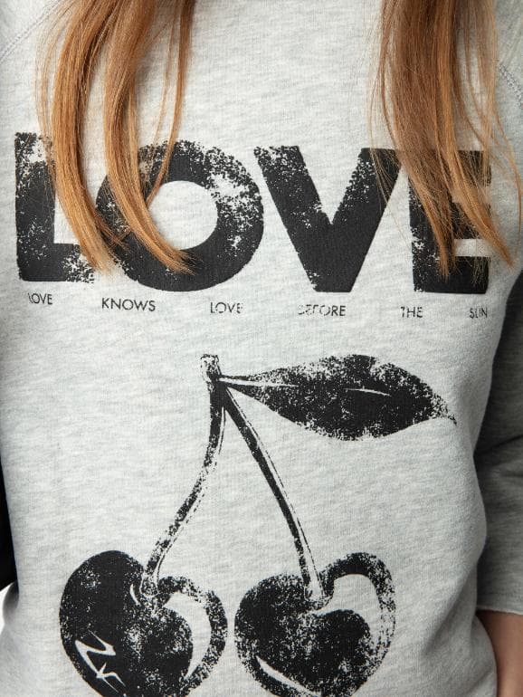 [NAME] Sweatshirt grey women | Zadig&Voltaire Lebanon