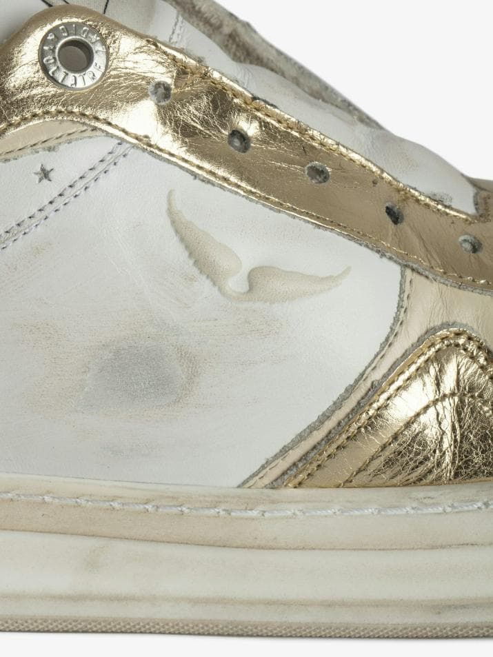  [NAME] sneakers gold women | Zadig&Voltaire Lebanon