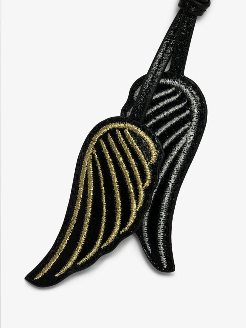 Rock Feather Keyring