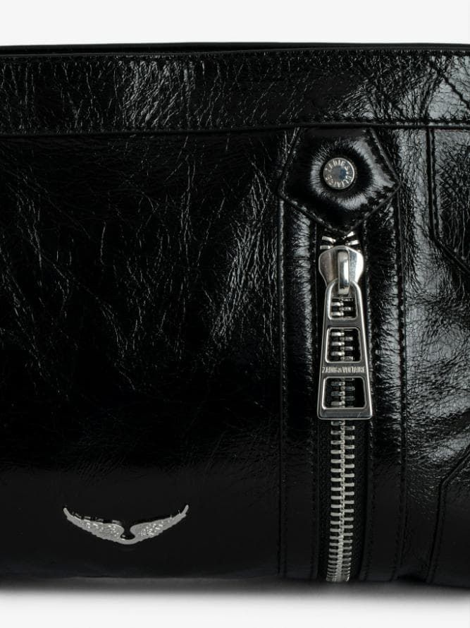 Sunny Moody Vintage Patent Bag