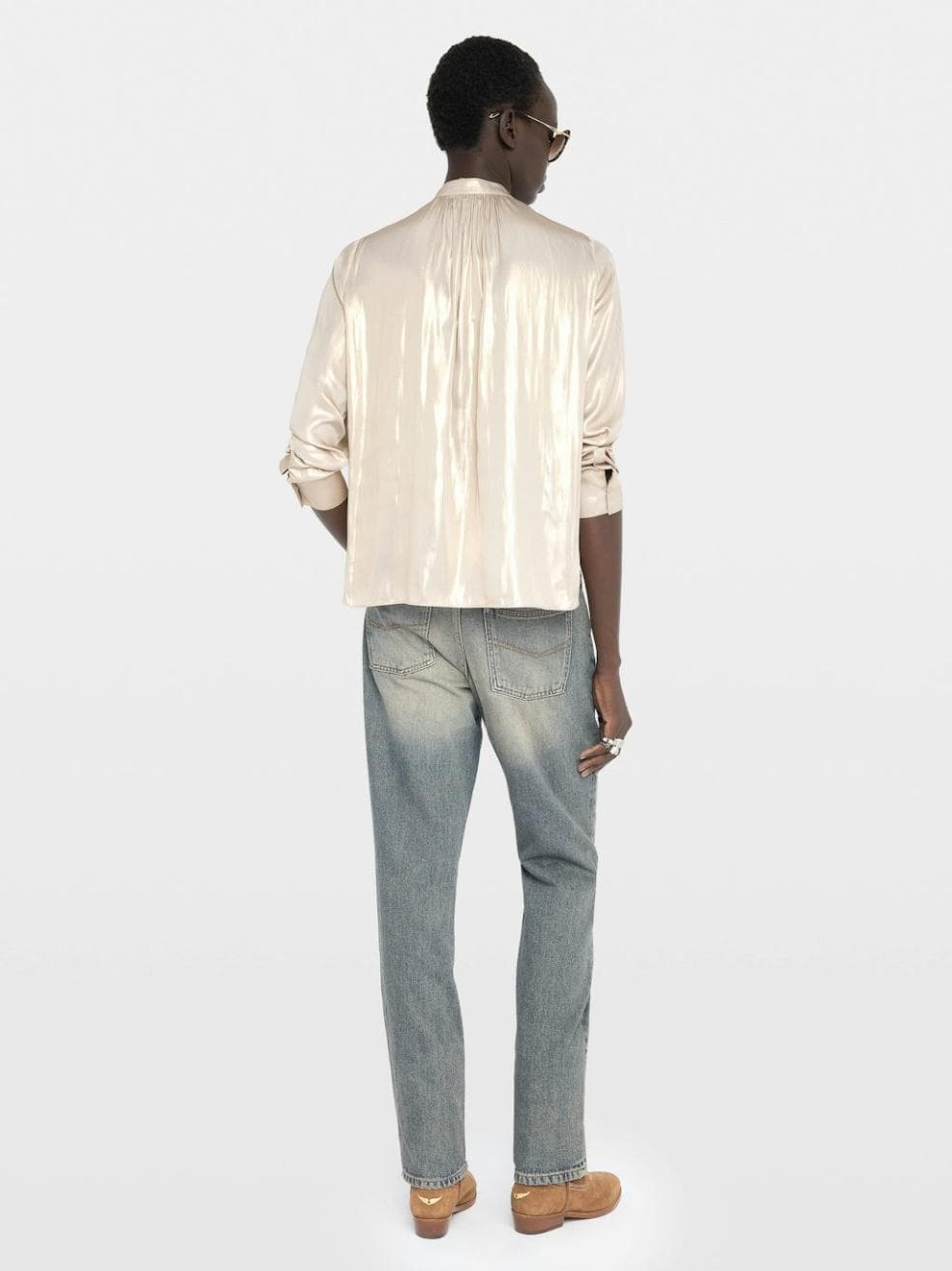 Tink Satin Blouse