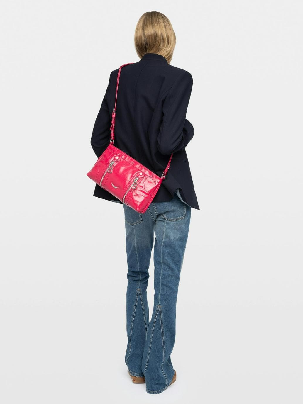 Sunny Moody Vintage Patent Bag