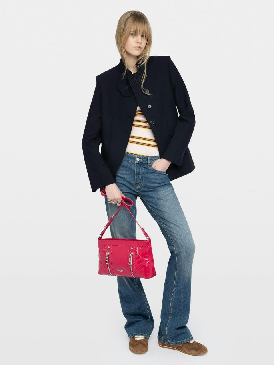 Sunny Moody Vintage Patent Bag