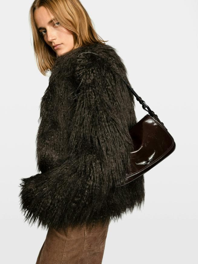 Le Zouzou Vintage Patent Bag