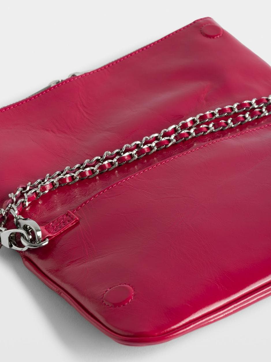 Rock Vintage Patent Clutch
