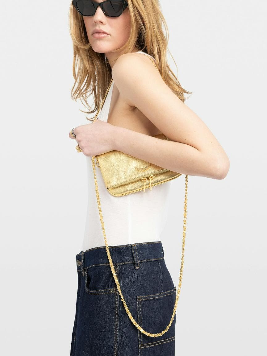 Rock Mini Vintage Metal Clutch