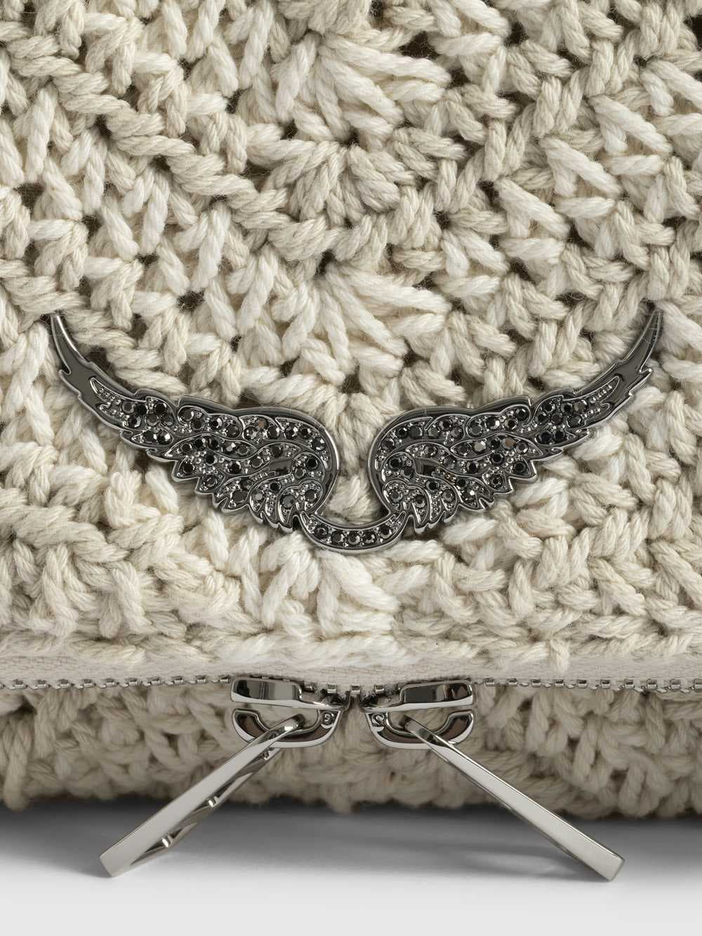 Rock Macramé Clutch