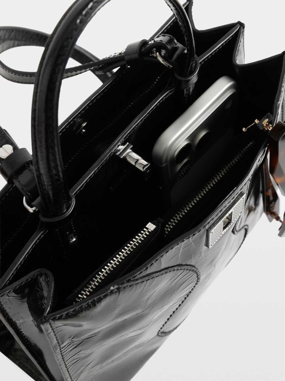 Jack Mini Vintage Patent Bag