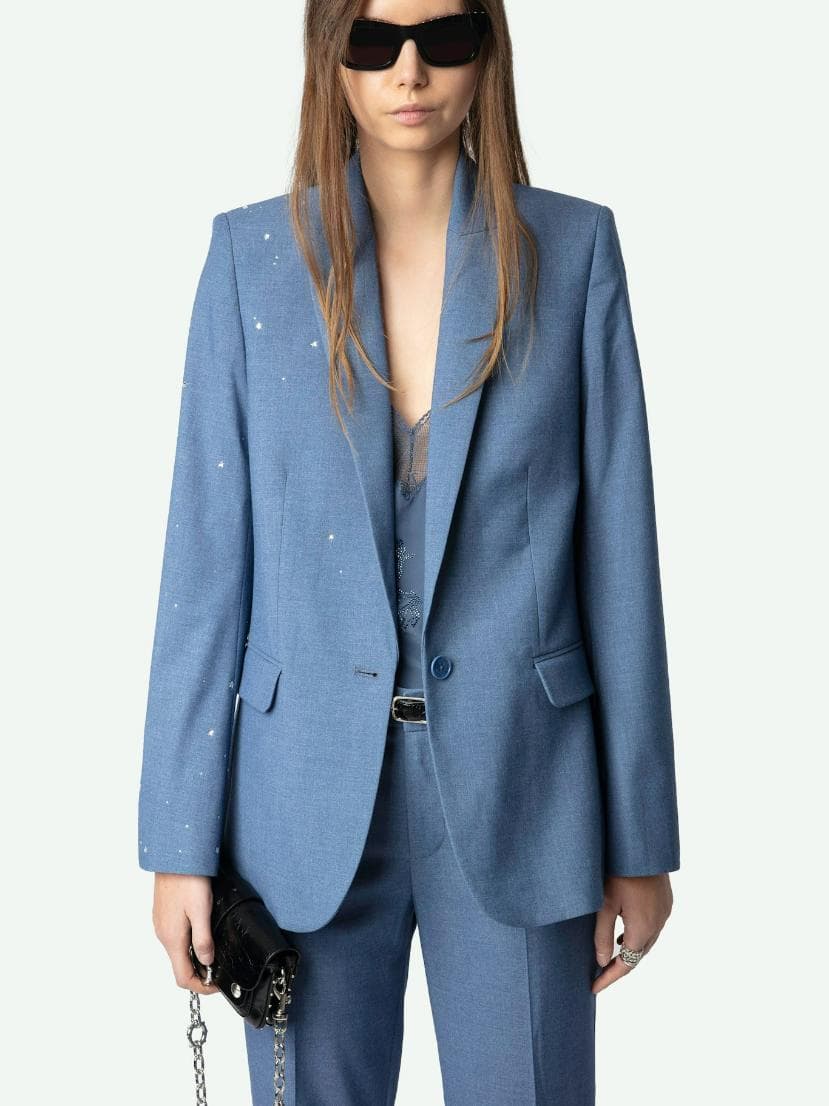  [NAME] blazer blue women | Zadig&Voltaire Lebanon