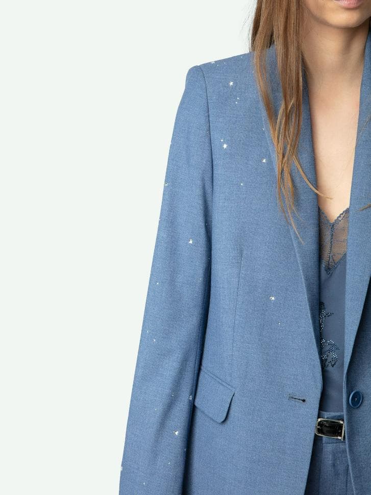  [NAME] blazer blue women | Zadig&Voltaire Lebanon