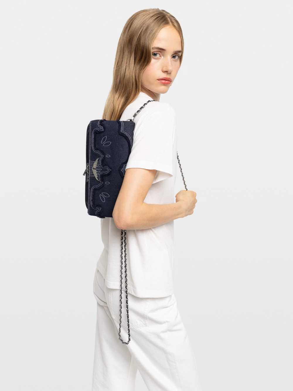 Rock Denim Clutch
