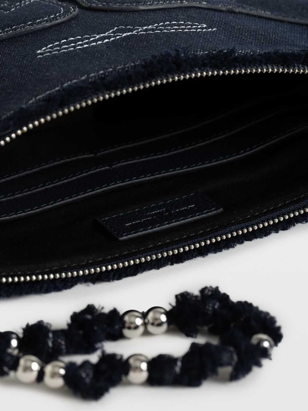 Angel Denim Western Clutch