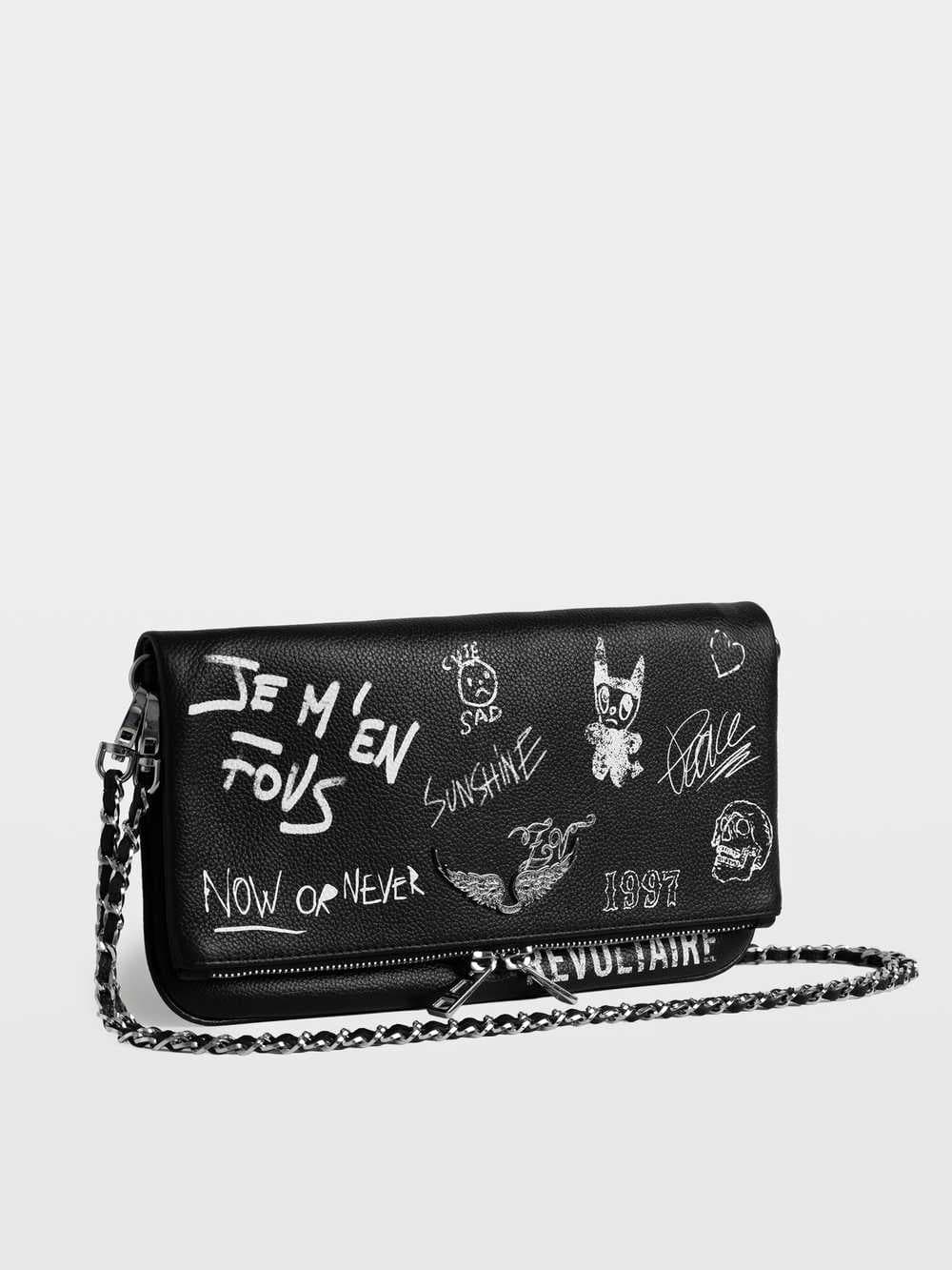 Rock Arty Tag Clutch