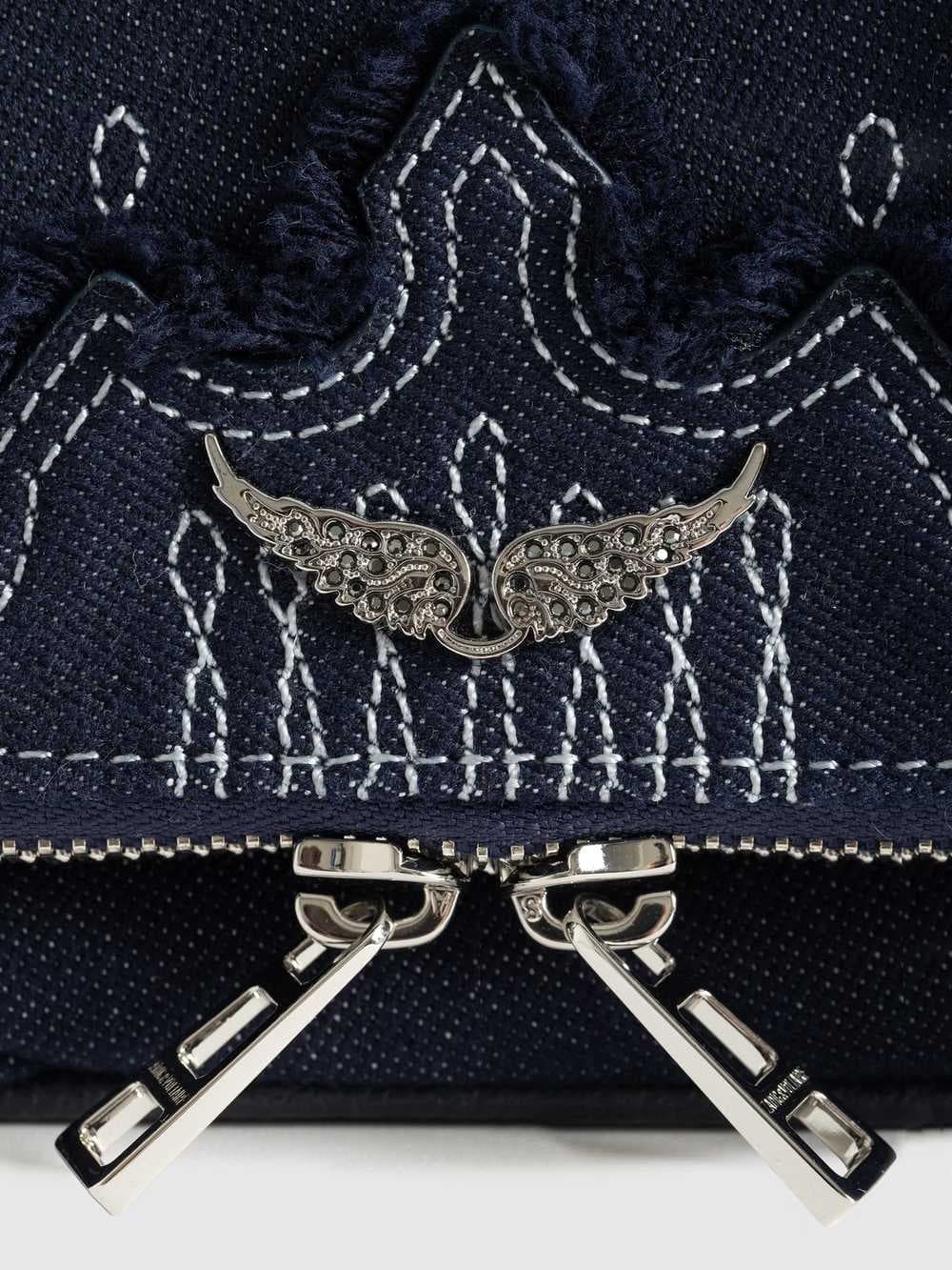 Rock Mini Clutch Denim