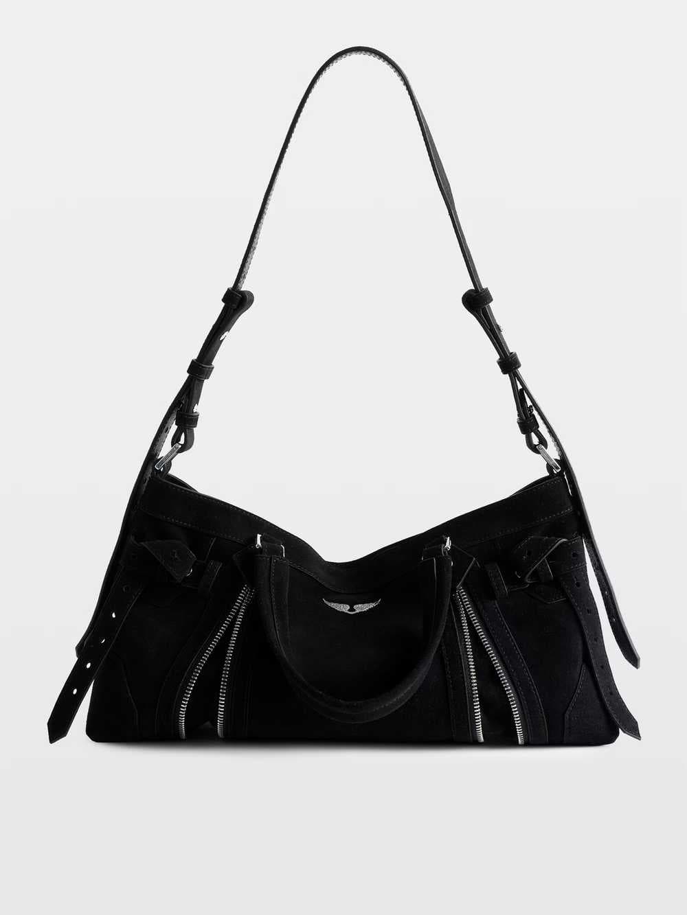 Madison Small Suede Bag
