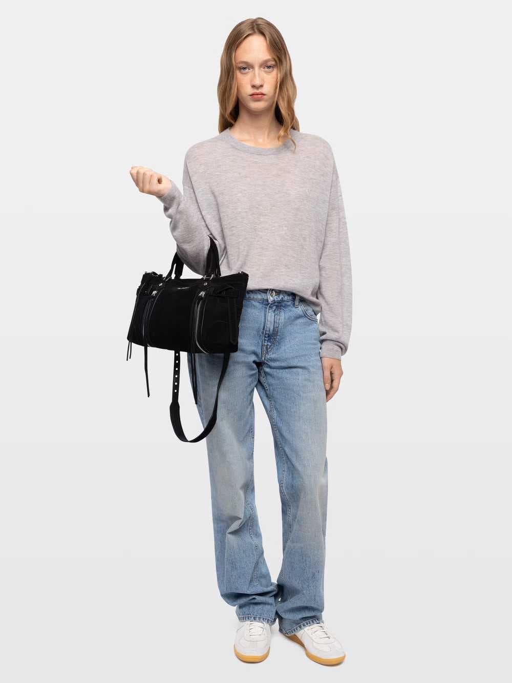 Madison Small Suede Bag