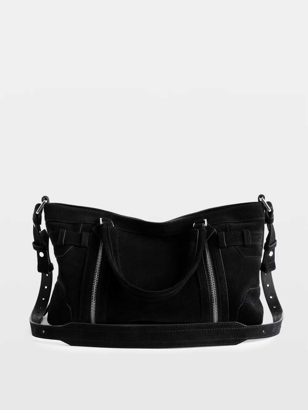Madison Small Suede Bag