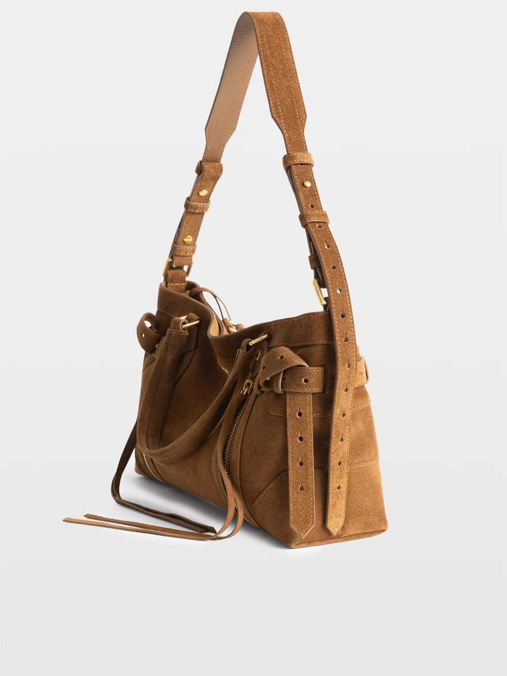 Madison Small Suede Bag