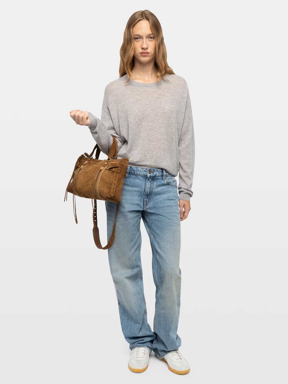 Madison Small Suede Bag