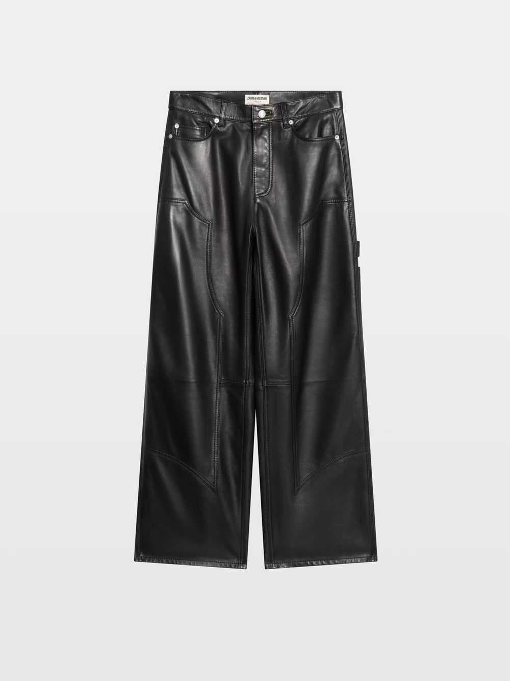 Perya Leather Trousers