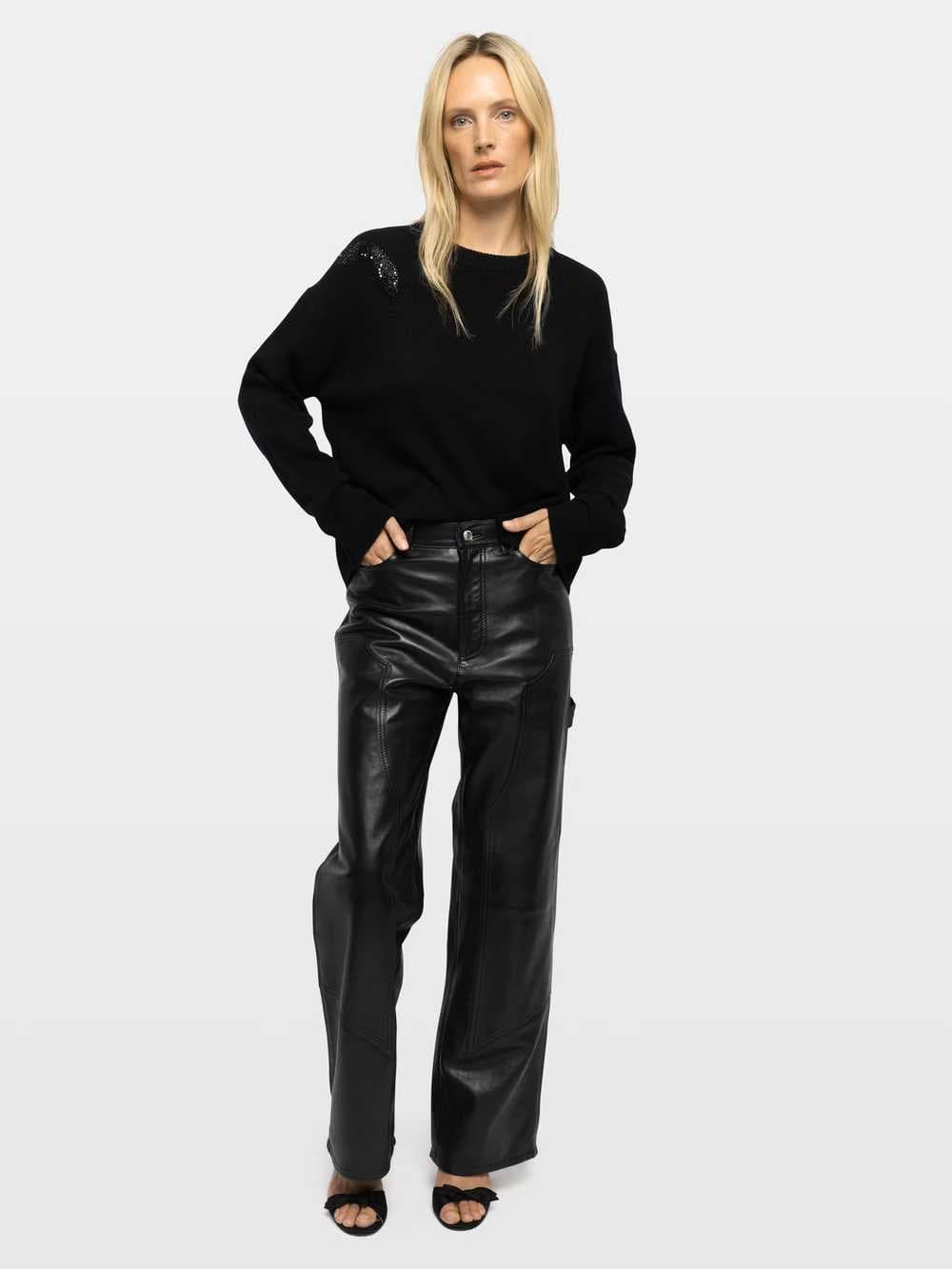 Perya Leather Trousers