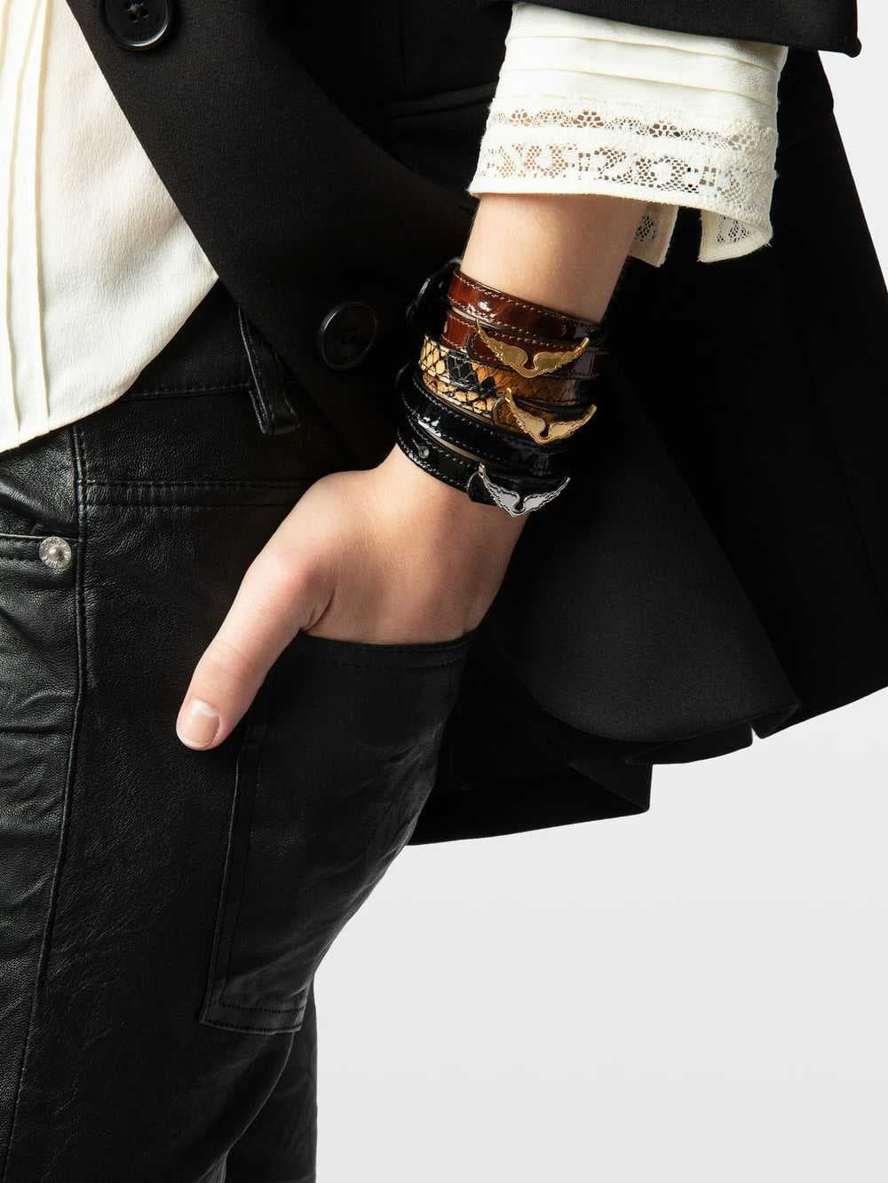 Rock Leather Bracelet