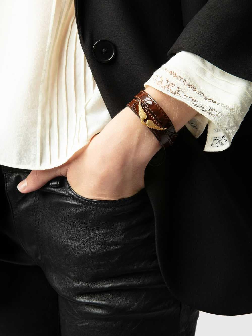 Rock Leather Bracelet
