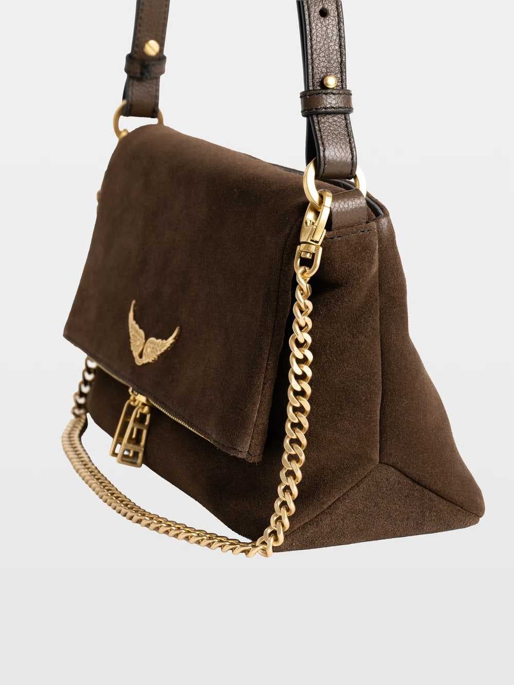 Rocky II Suede Bag