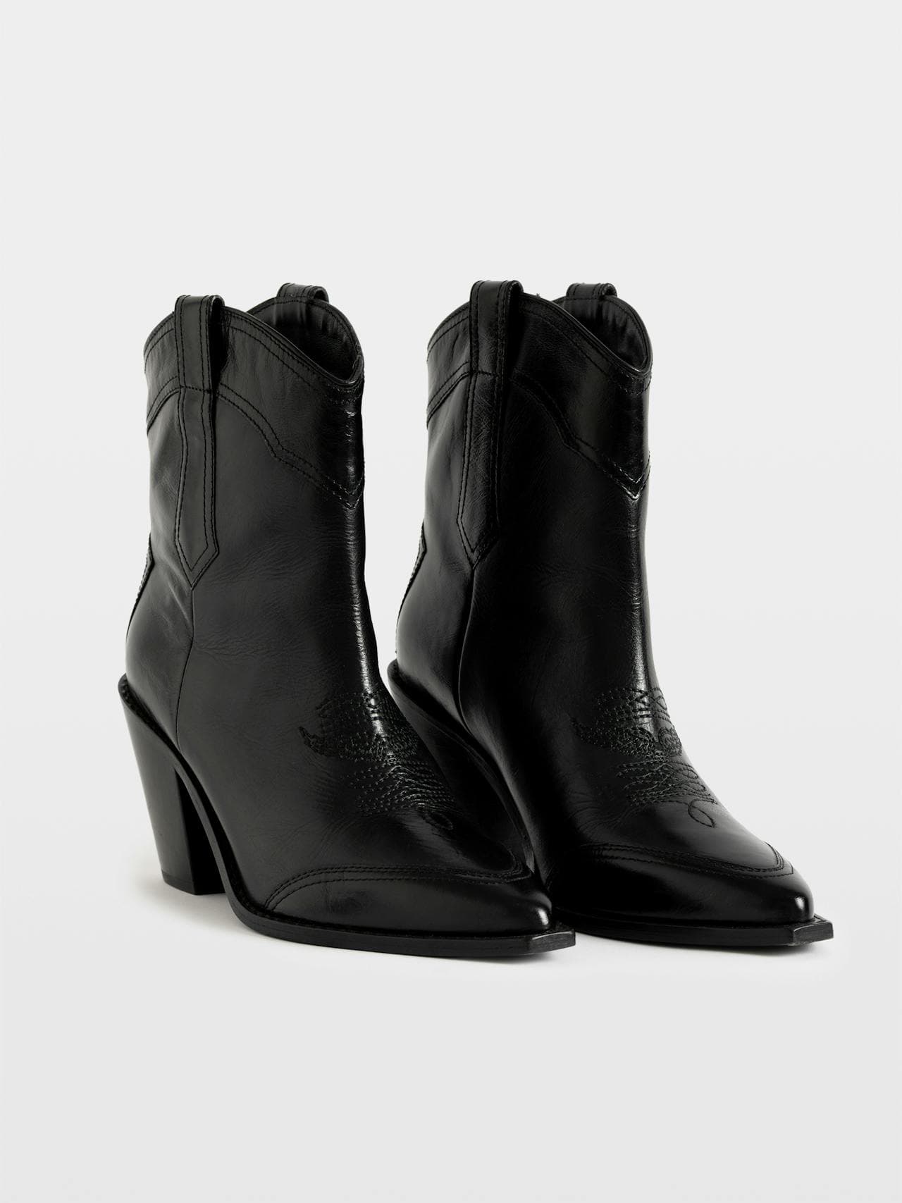 Cara Vintage Patent Boots