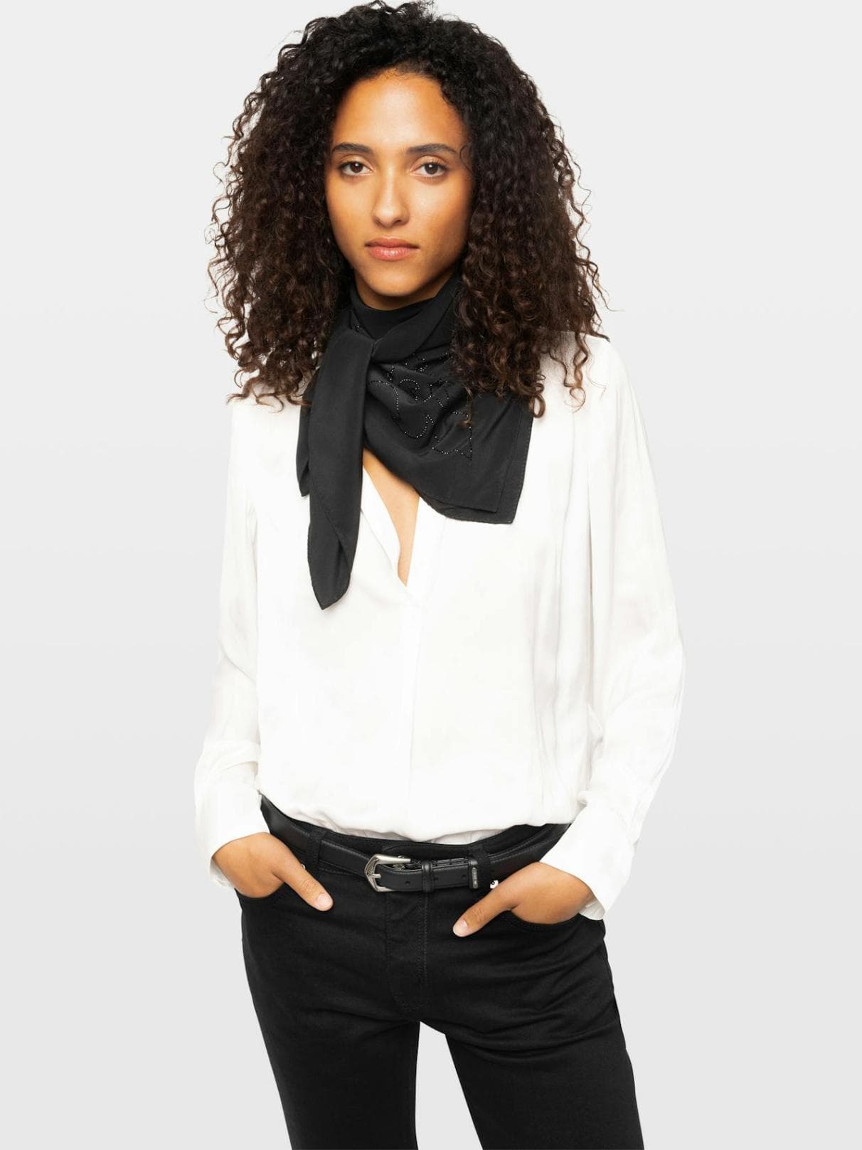 Blondie 85 Strass Western Scarf