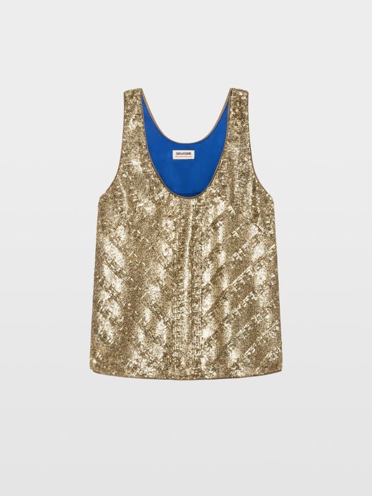 Tarys Sequins Top