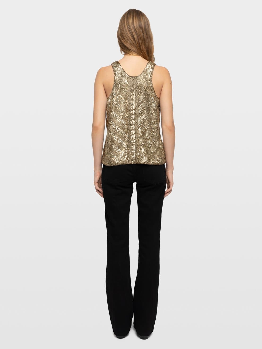 Tarys Sequins Top