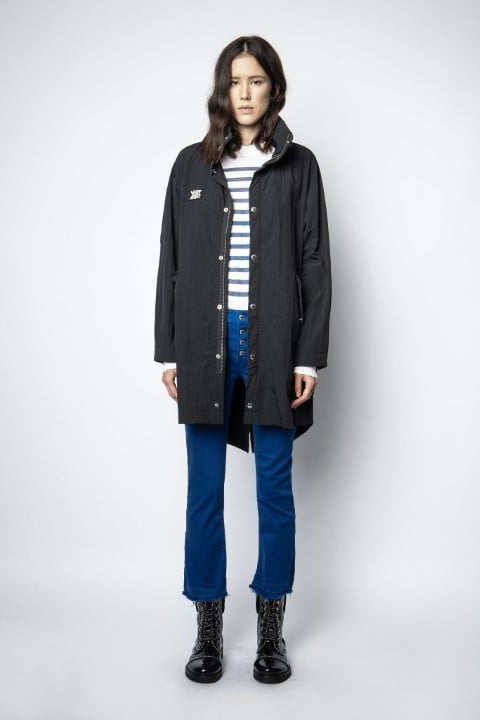 Kaze Long Nylon Parka