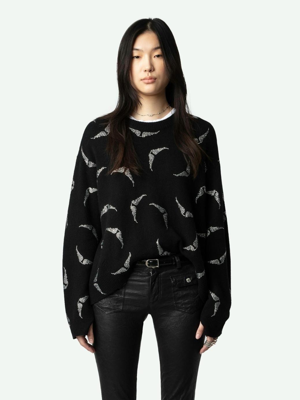 Markus Diamante Wings Cashmere Jumper