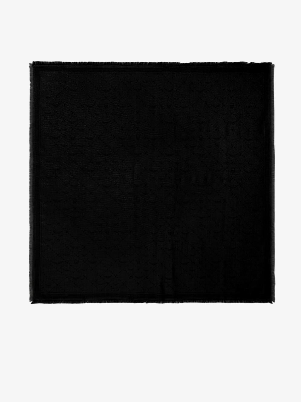 Glenn Monogram Scarf