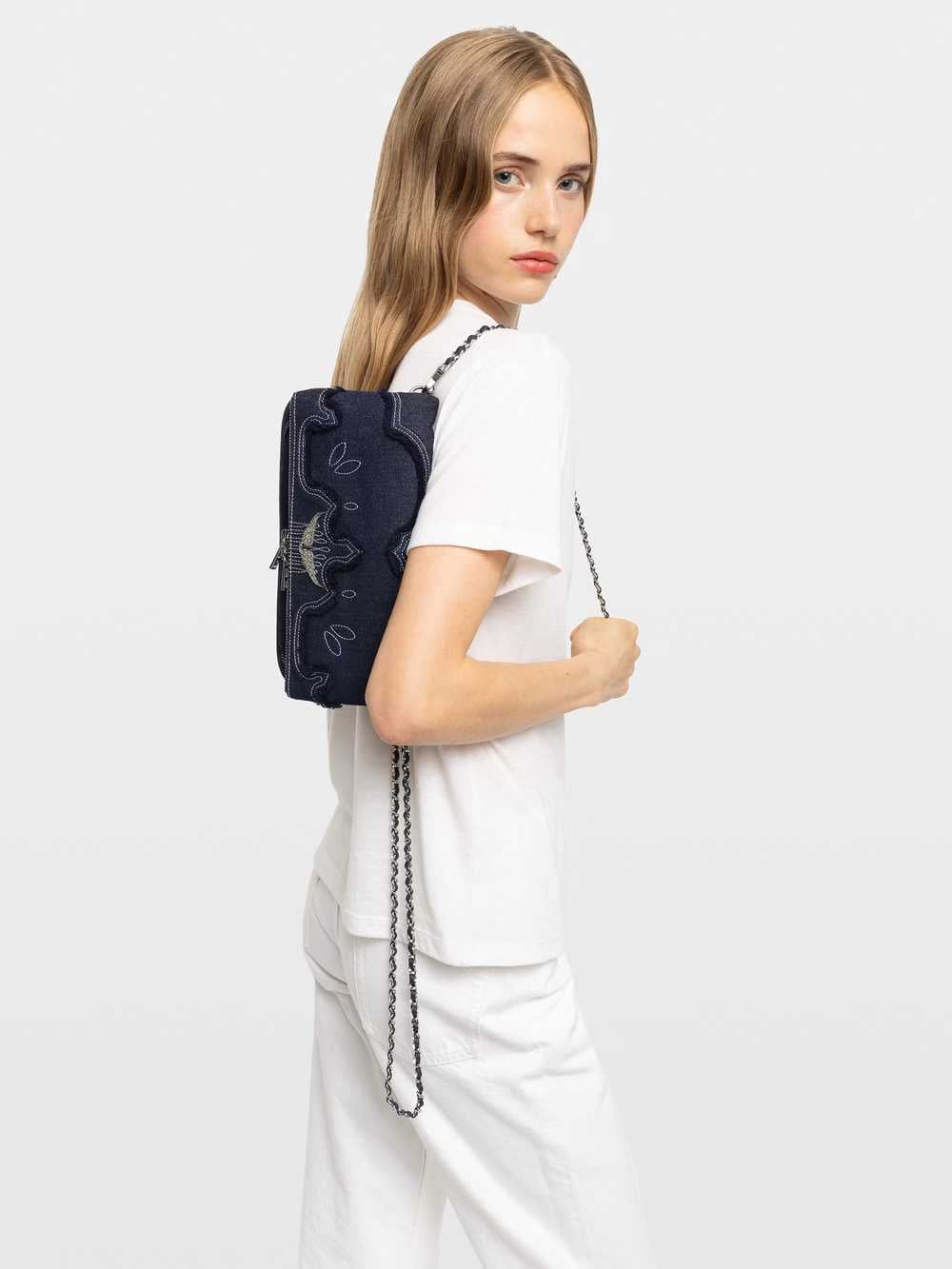 Rock Denim Clutch