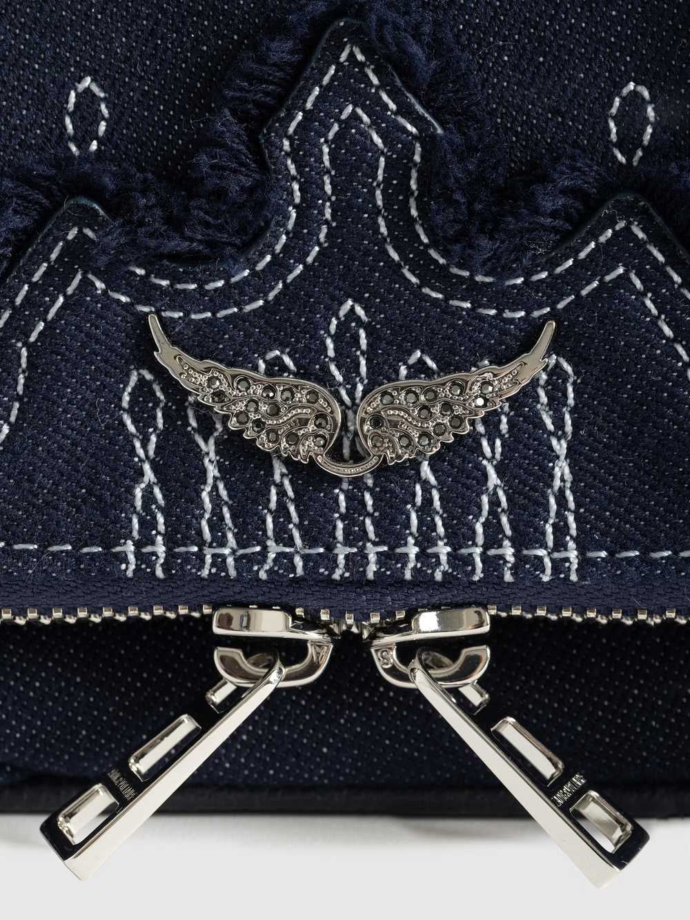 Rock Mini Clutch Denim