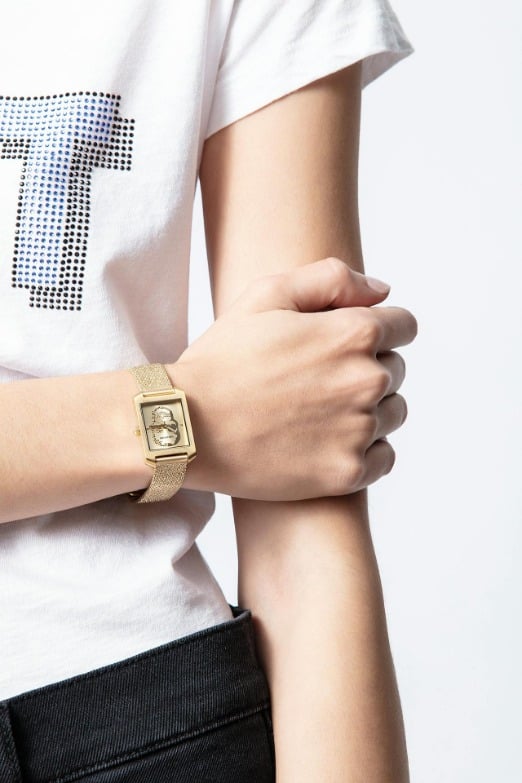 Voltaire Skull Watch