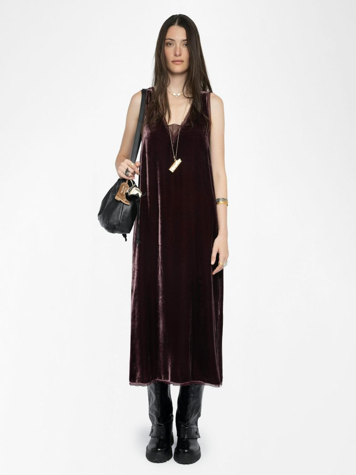 Renzo Velvet Dress